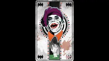 

Living room home wall decoration fabric poster DC Comics The Joker Jack Nicholson Batman