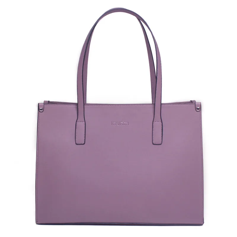 2017 Limited New 100 Genuine Leather Ladies Solid Big Simple Shoulder Bag Large Capacity Cow Handbag
