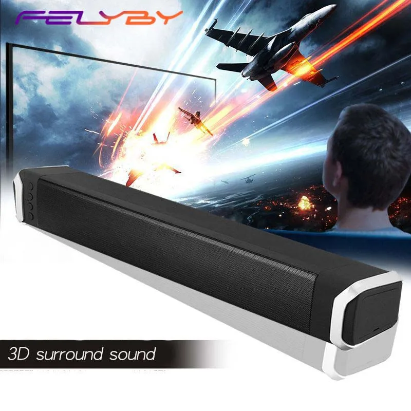 FELYBY NR 2017 Беспроводная Bluetooth колонка звуковая панель стереоколонка для домашнего
