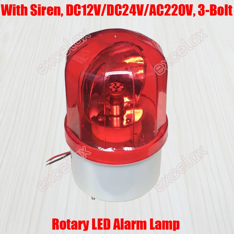 Luz De Advertencia Giratoria Led Ac220v Alarma Giratoria De Luz De Advertencia Giratoria Led Ac220v Alarma Giratoria De