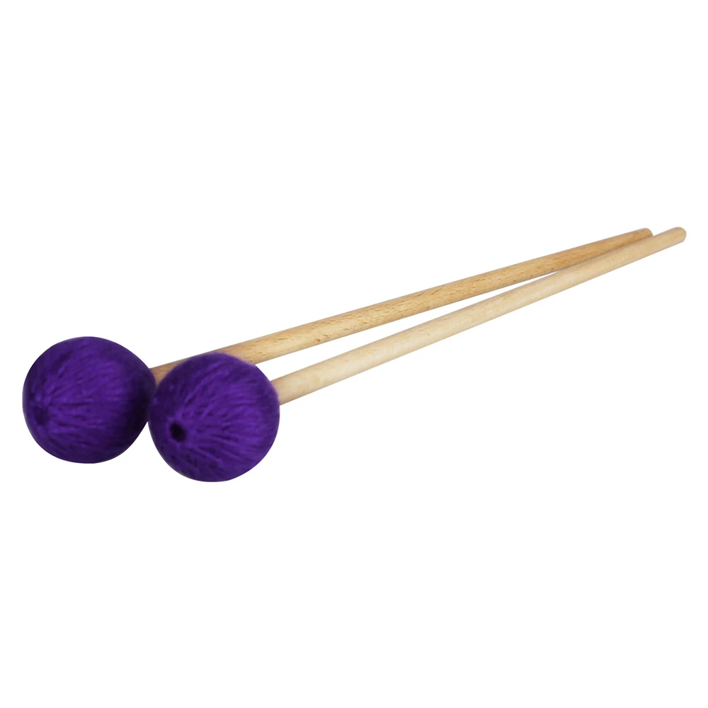 1 пара средних палочек Marimba Mallets ксилофон Glockensplel молоток с ручки из бука музыкальные аксессуары Mallets для любителей