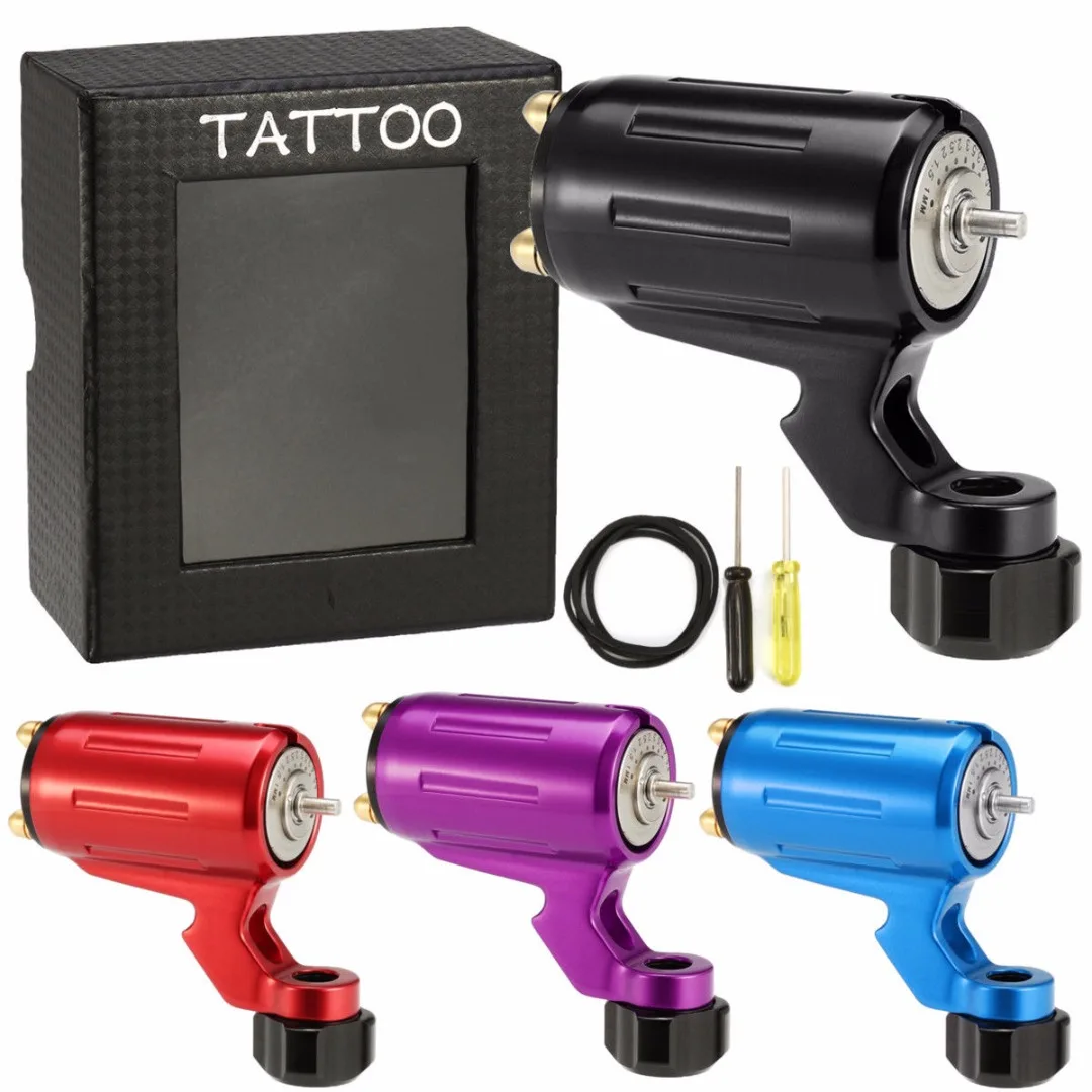 

New Professional DIY Design Tattoo Machine Aluminium Alloy Rotary Electric Tattoo Motor Machine For Shader Liner