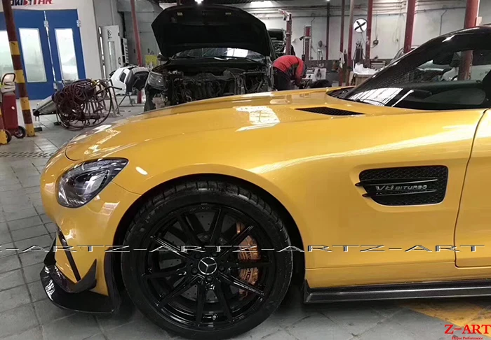 Z-ART для Pak Techz углеродное волокно аэродинамическим комплектом Для AMG GT углеродное волокно тела комплект для AMG GT- углеродное волокно настройки комплект