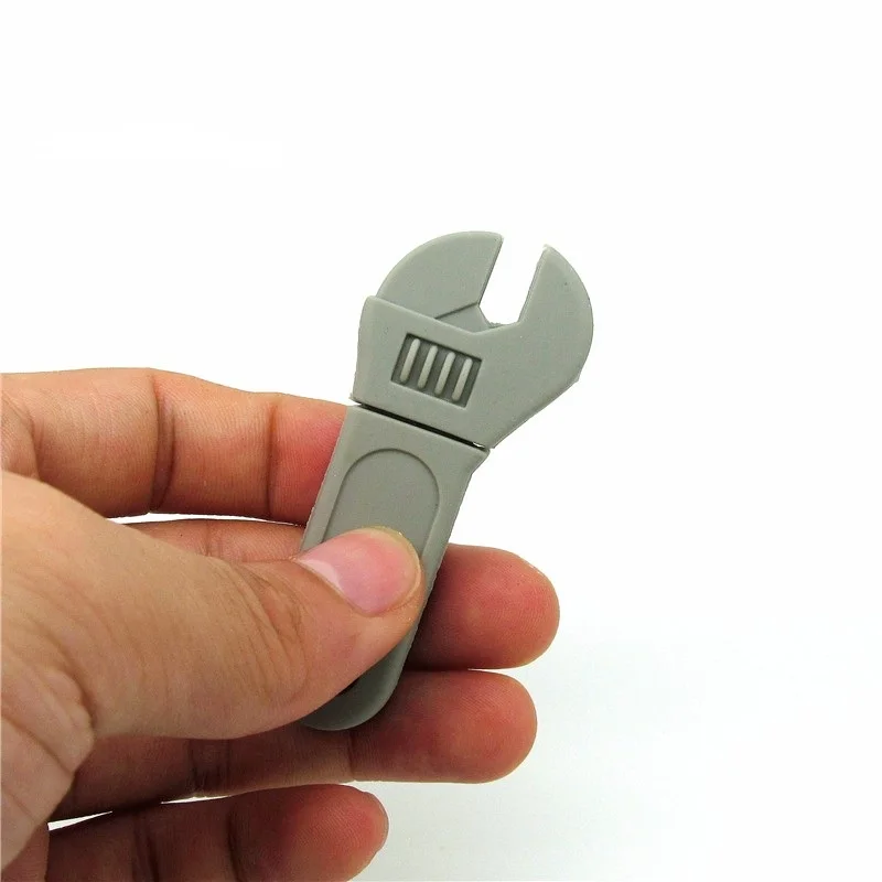 Мультфильм Мини инструмент гаечный ключ флэш-накопитель USB карта памяти, Флеш накопитель персонализированный реальный флешка, подарок 4 ГБ 8 ГБ 16 ГБ 32 ГБ