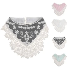 Новинка, 1 предмет, детские слюнявчики для маленьких мальчиков и девочек, водонепроницаемый слюнявчик, полотенце, кружевная треугольная кормящая бандана