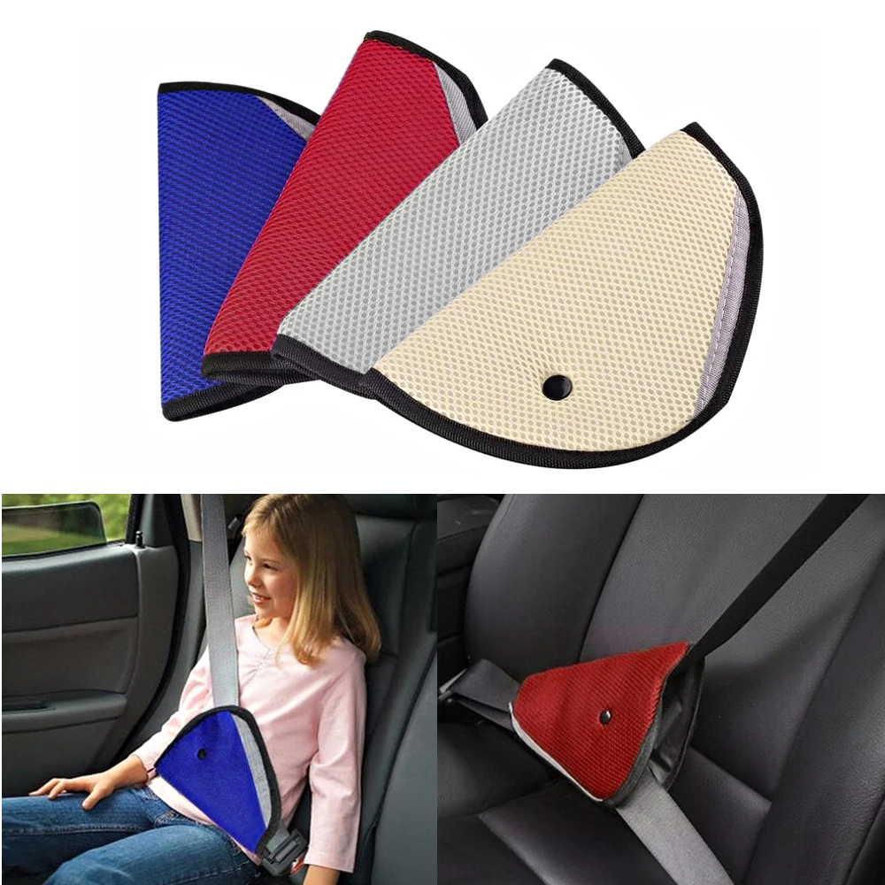 Car Safe Fit Seat Belt Adjuster Car Safety Belt Adjust Device Baby Kids Toddler 