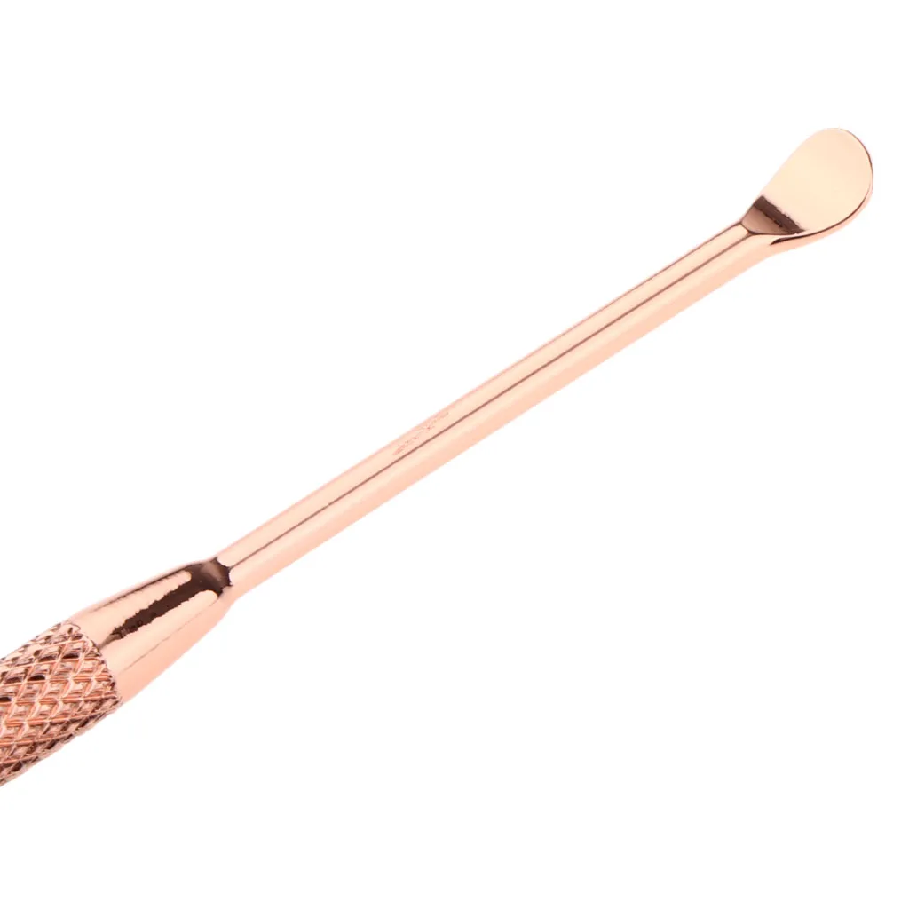 Stainless Steel Rose Gold Ear Pick Wax Remover Cleaner Care Tool
