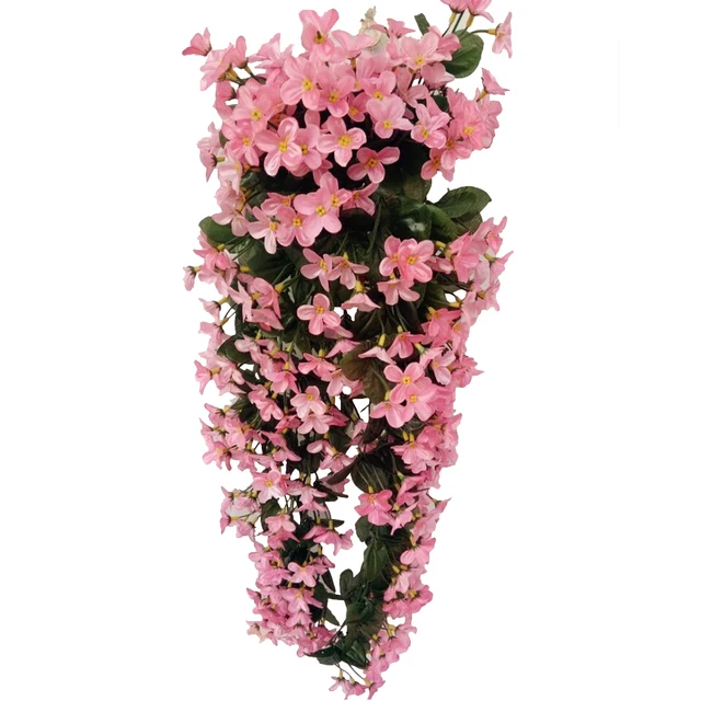 4petals artificial flower hanging flowers violet simulation vine