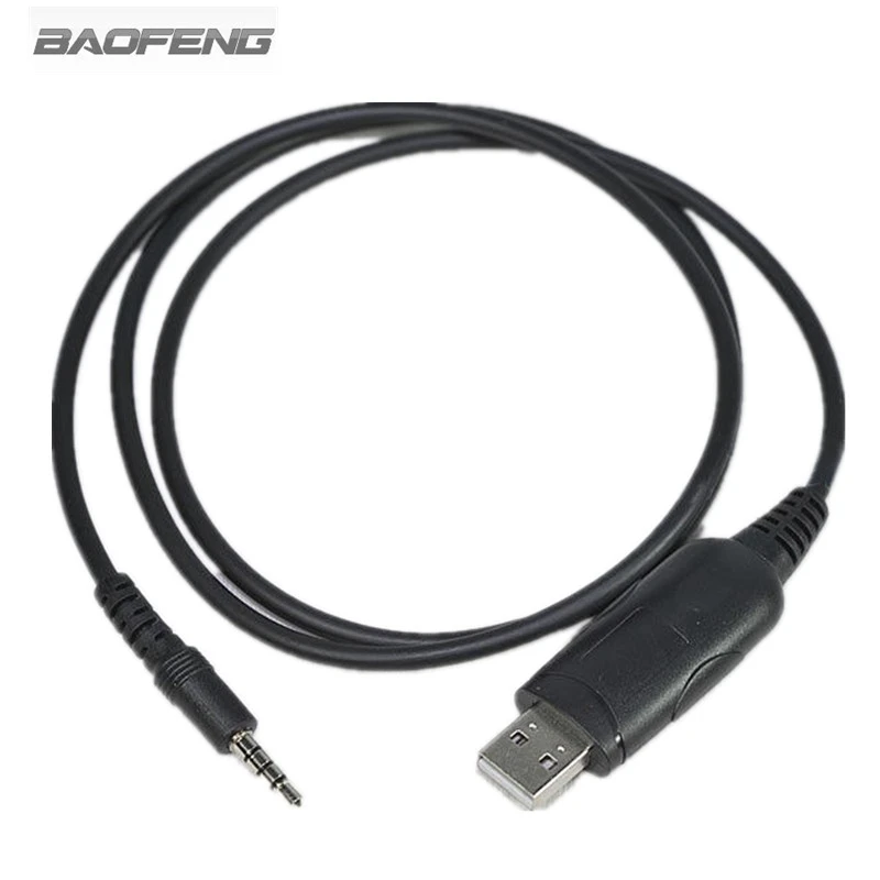 BAOFENG USB Программирование кабель для передачи данных для BAOFENG UV-3R двухстороннее радио