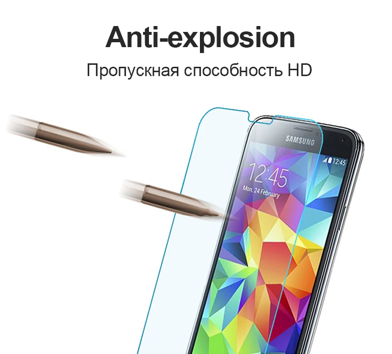 TOMKAS Glass For Samsung S5 S6 S4 S3 Screen Protector Transparent For Samsung Galaxy J5 J3 J1 2016 A5 A3 2015 J2 Prime Glass