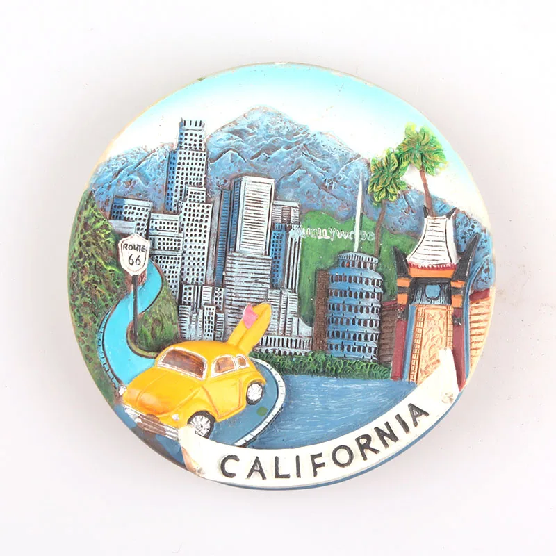 IOWA USA America TOURIST FRIDGE MAGNET Large
