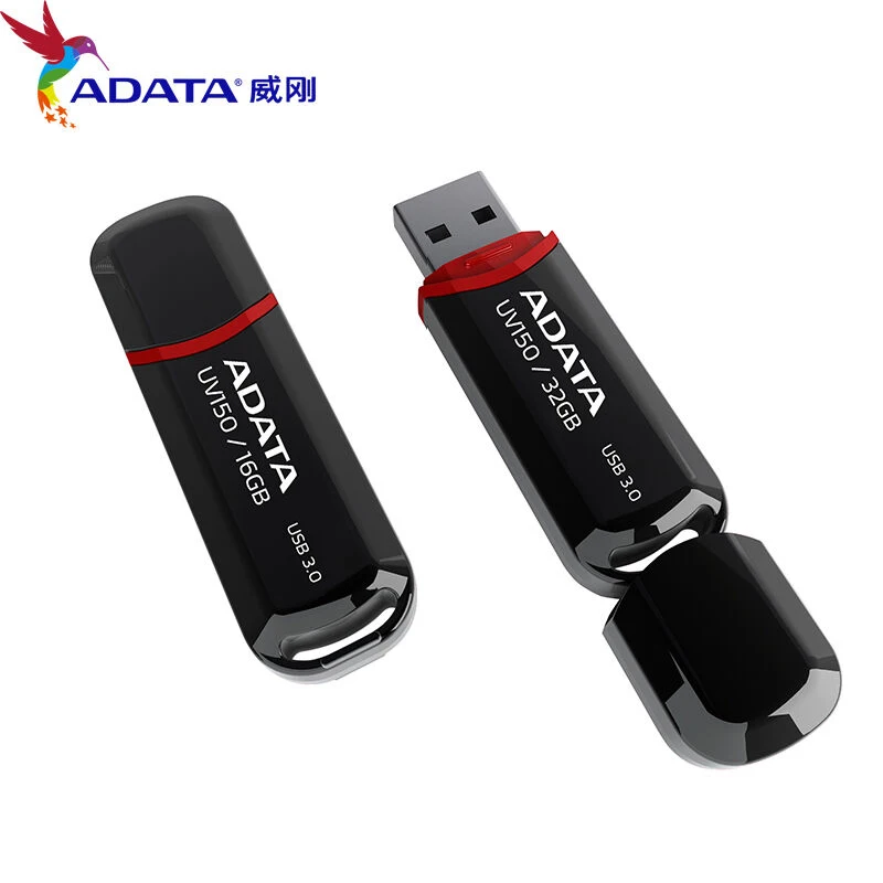 USB флеш-накопитель ADATA UV150, реальная емкость, 32 ГБ, 16 ГБ, карта памяти, USB3.0, флеш-накопитель, мини U диск, memroia, usb флешка