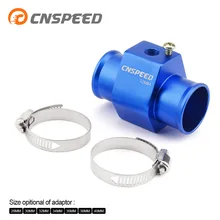 CNSPEED jauge de température de l'eau de radiateur température de l'eau capteur de tuyau Joint 40mm 38mm 36mm 34mm 32mm 30mm 28mm adaptateur de tuyau(China)