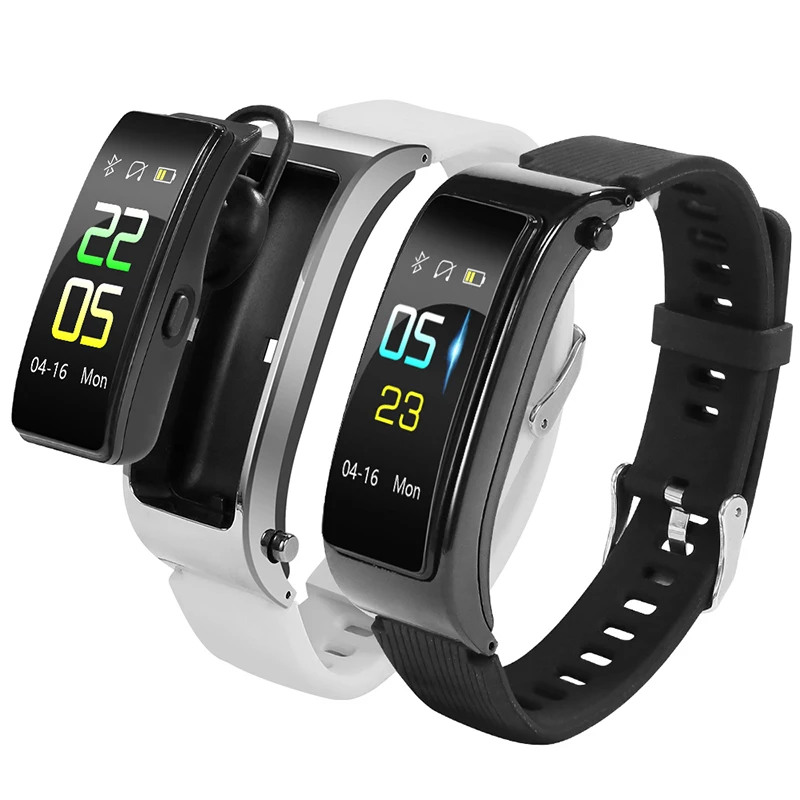 

Newest Y5 Smart Watch Bluetooth HIFI Earphone Blood Pressure Heart Rate Smart Bracelet Men Sports Smart Wristband IOS Android