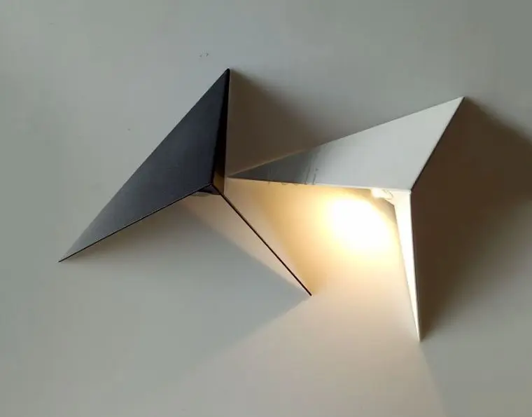 Креативный треугольный настенный светильник светодиодный настенный светильник прикроватный для спальни гостиная проходной фон с лестницей светильник ing бра настенный светильник светодиодный светильник