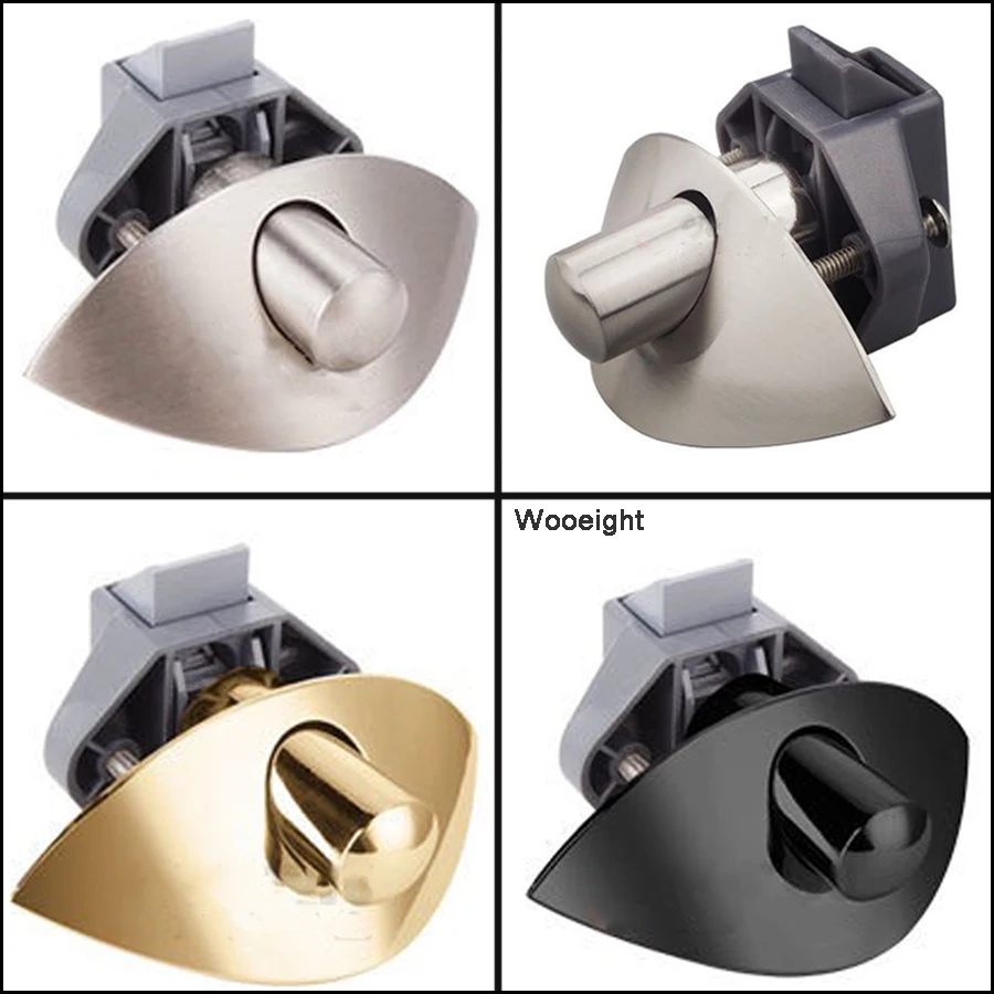 Half-moon Keyless Marine Boat Drawer Wardrobe Cabinet Lock Push Lock Latch Catch Motorhome Caravan Lock (11)