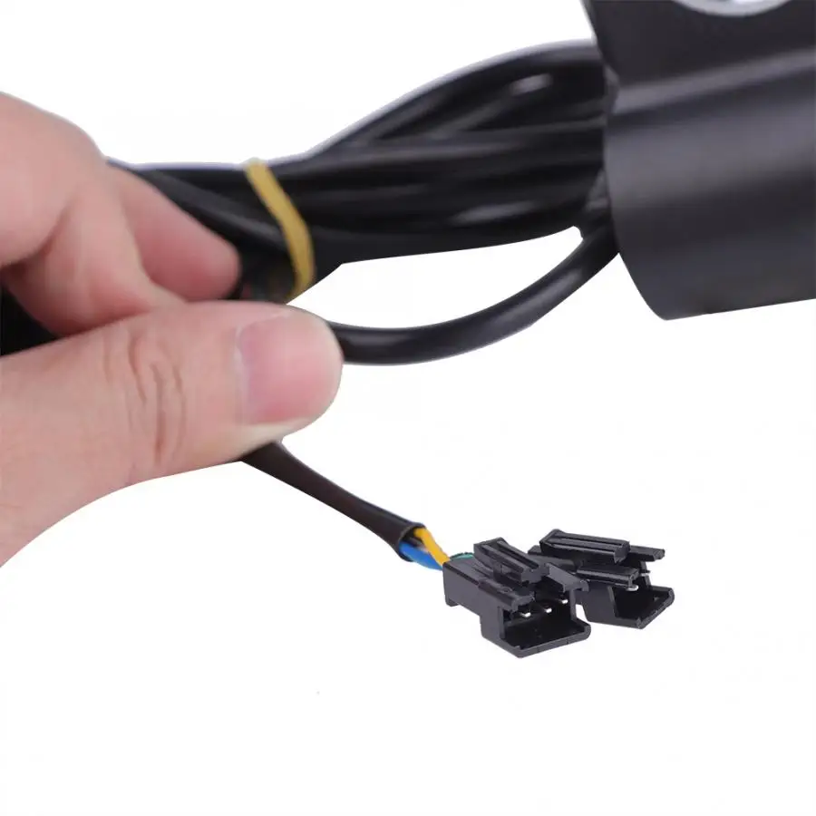 Perfect Electric Scooter Thumb Throttle with LCD Digital Battery Voltage Display and 3 Speed Switch for Bike Bicycle E-bike Motor 4 Perfect Electric Scooter Thumb Throttle with LCD Digital Battery Voltage Display and 3 Speed Switch for Bike Bicycle E-bike Motor 4