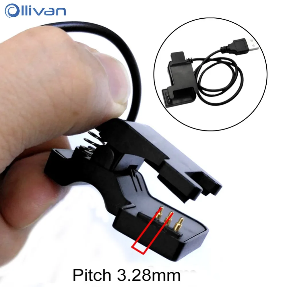 Зарядное устройство для смарт-часов TW64 TW68 Универсальное зарядное устройство USB кабель для зарядки 2 pin 4 мм 5,5 мм 3 pin 6 мм зажим умный браслет зарядное устройство провод