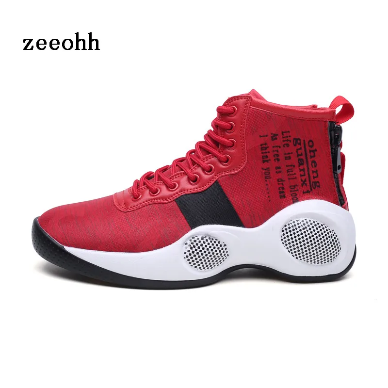 

zeeohh New Men's basketball shoes zapatillas hombre deportiva lebron breathable men ankle boots basketball shoes sneaker boots