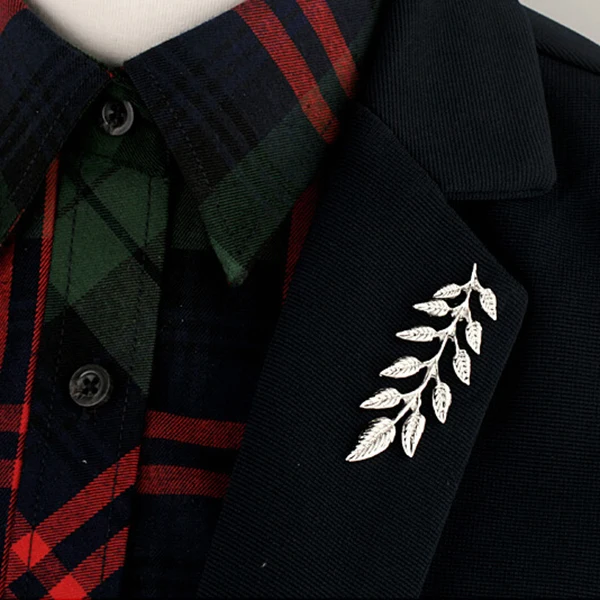 Женская Брошь в виде листа стиле ретро|feather brooch|leaf broochpin feathers |