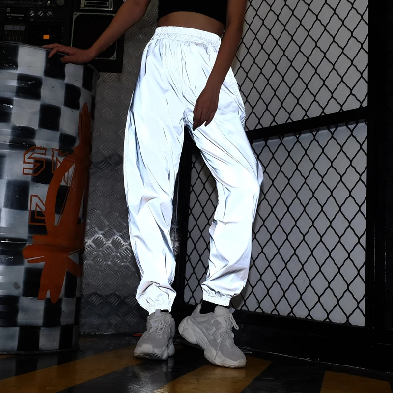 Sweetown Herbst Winter 2019 Cargo Hosen Frauen Stickerei Sweetown Herbst Winter 2019 Cargo Hosen Frauen Stickerei