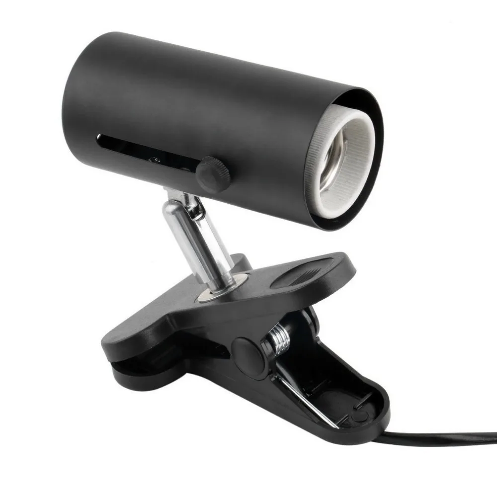 Aquarium Reptile Light Holder Clamp Ceramic Infrared Emitter Heat Lamp