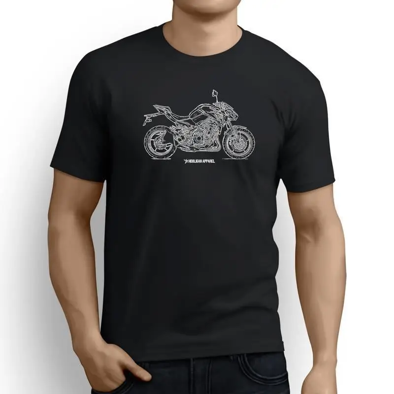 

2019 Men Hip Hop Fashion Casual Tee Shirt for Men Japanese Motorcycle Fans Z900 2017 Inspired Motorcycle Make Shirts