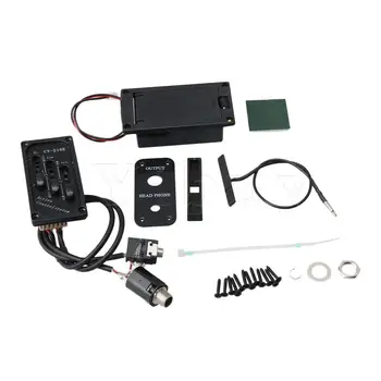 

Yibuy Metal 20Hz-20KHz 0-10 Volumn Control Violin Pickups Musical Instruments