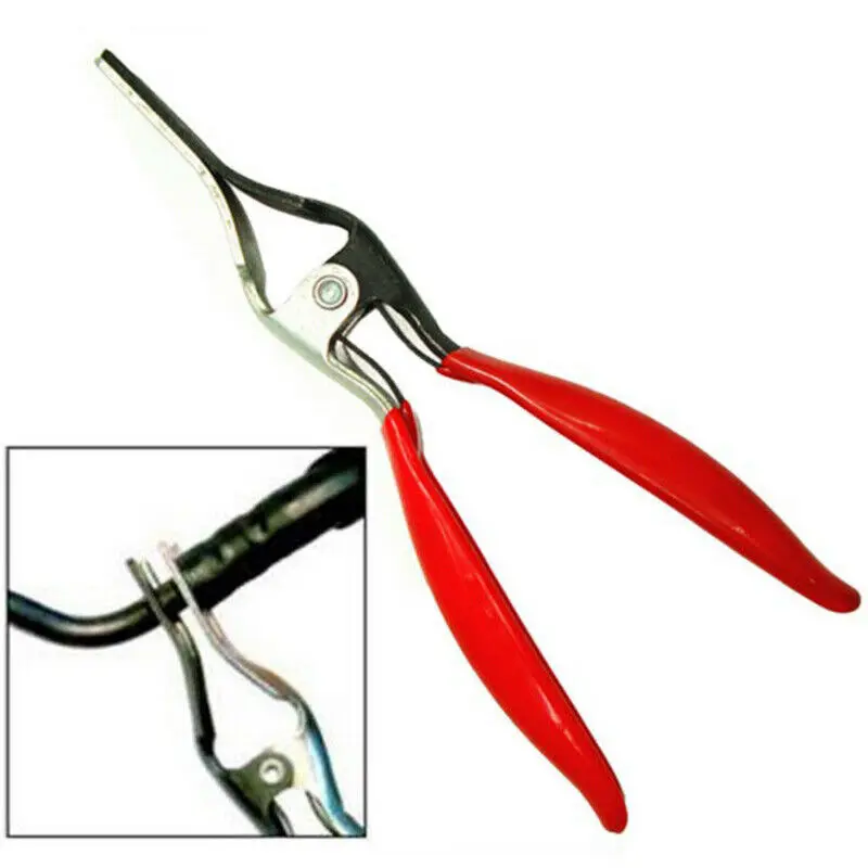 

Automotive Tool Angled Car Vacuum Line Tube Hose Remover Separator Pliers Flat Band Ring