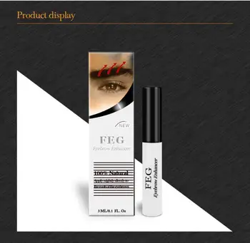 

Dropshipping FEG 100% natural eyebrow enhancer eyebrow eyelash growth enhancer liquid makeup eyebrow thicker cosmetics tools
