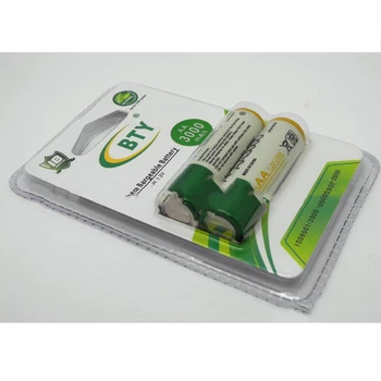 

4Pcs For Shaver BTY NiMH 3000mAh Recyclable 14500 Batteries Cell 14500 NI-MH Rechargeable 1.2V Batteria Good Quality