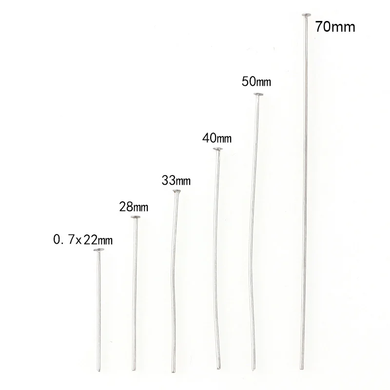 Шпильки из нержавеющей стали, яркие блестящие длинные Аксессуары для ювелирных изделий, аксессуары для поиска
