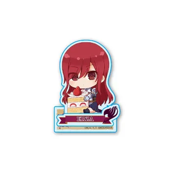 

Anime Fairy Tail Display Stand Figure Model Plate Holder Cartoon Natsu Lucy Heartfilia Erza Scarlet Figure Collection Gift
