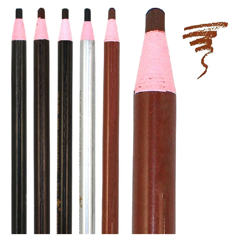 По ems или dhl 2000Pc tv карандаш для бровей Make Up Pull карандаш для бровей, тонкий стереоскопический цвет, Доступно 4 цвета