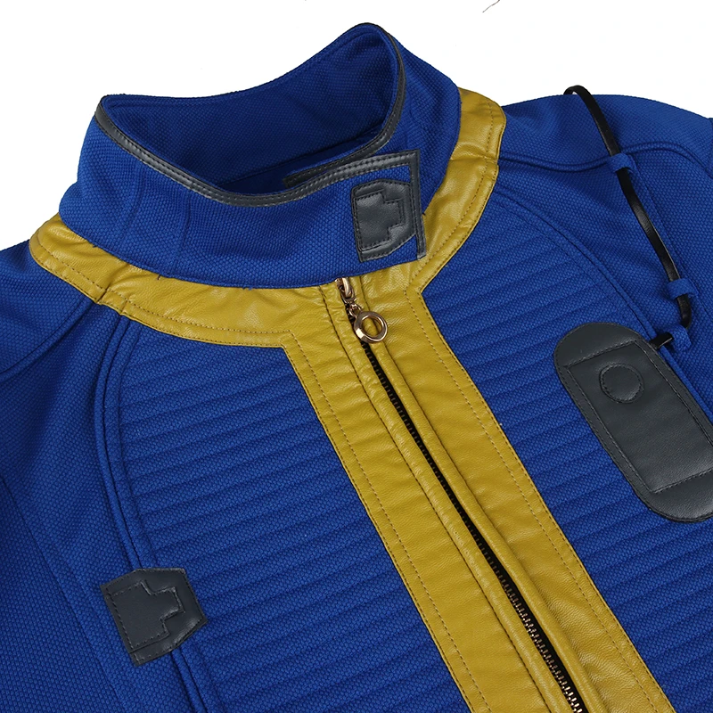 PC Game Fallout 4 Nate Costume Cosplay Adult Men Male Sole Survivor Nate Suit Halloween Costume Game Fallout Superhero Outfit