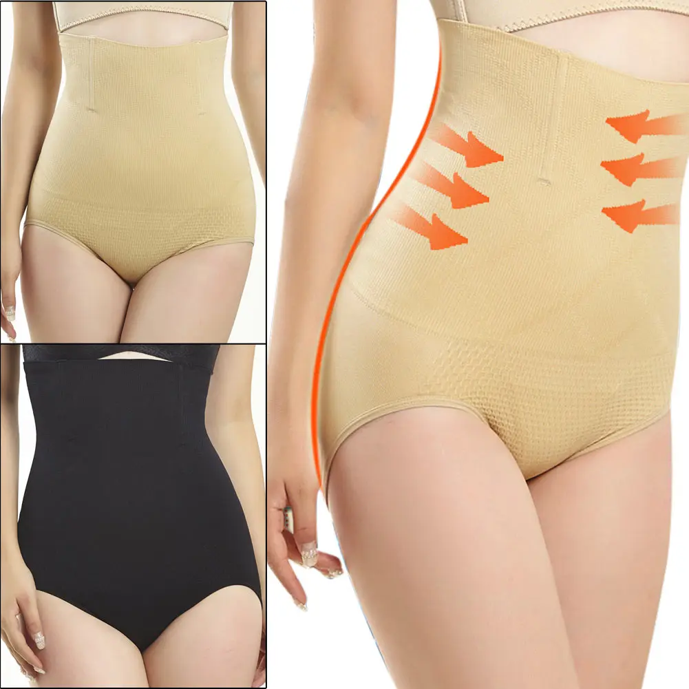 Women Sexy Belly Hip Control Panties High Waist Body Shaper Seamless Underwear Corset Shapers Shapewear