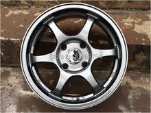 15 inch 4×100 15×6.5J Alloy Rim Of The Hub Bore 73.1 mm ET35 15×6.5J Wheel