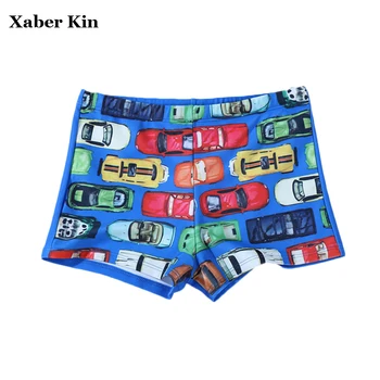 

Boys Swim Trunks Printing Cars Kids Boys Swimming Beach Trunks Swimsuits Boy G7-K353