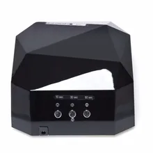 36 Вт Светодиодный CCFL светильник для ногтей, лампа для ногтей, Сушилка для ногтей, аппарат для ухода за ногтями, УФ-гель-светильник для полировки ногтей, Алмазная форма, 110 В-220 В