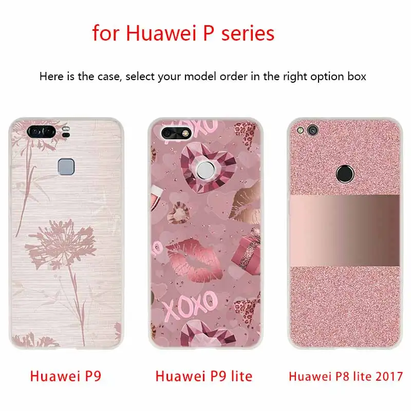 Мягкий чехол для Huawei P40 P30 P20 Pro P10 Lite e Plus P Samrt Z 2020 2019 из розового золота|Бамперы| |