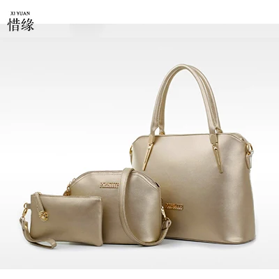 ФОТО XIYUAN BRAND New arrival leather handbags fashion shoulder bag leather cross body bags brand women messenger hand bags gold blue
