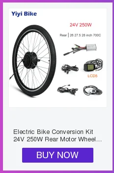 Sale Electric Bike Conversion Kit Front Motor Wheel 500W 36V Brushless Non-gear Hub Motor Engine KT LCD3 LCD5 20 24 26 inch With Tire 6
