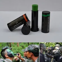 Три-Цвет каждый набор CS камуфляж Краски Цвет масло ручка для притворяться Уход за кожей лица легко моется чистой Военная Униформа дел тактический Кемпинг
