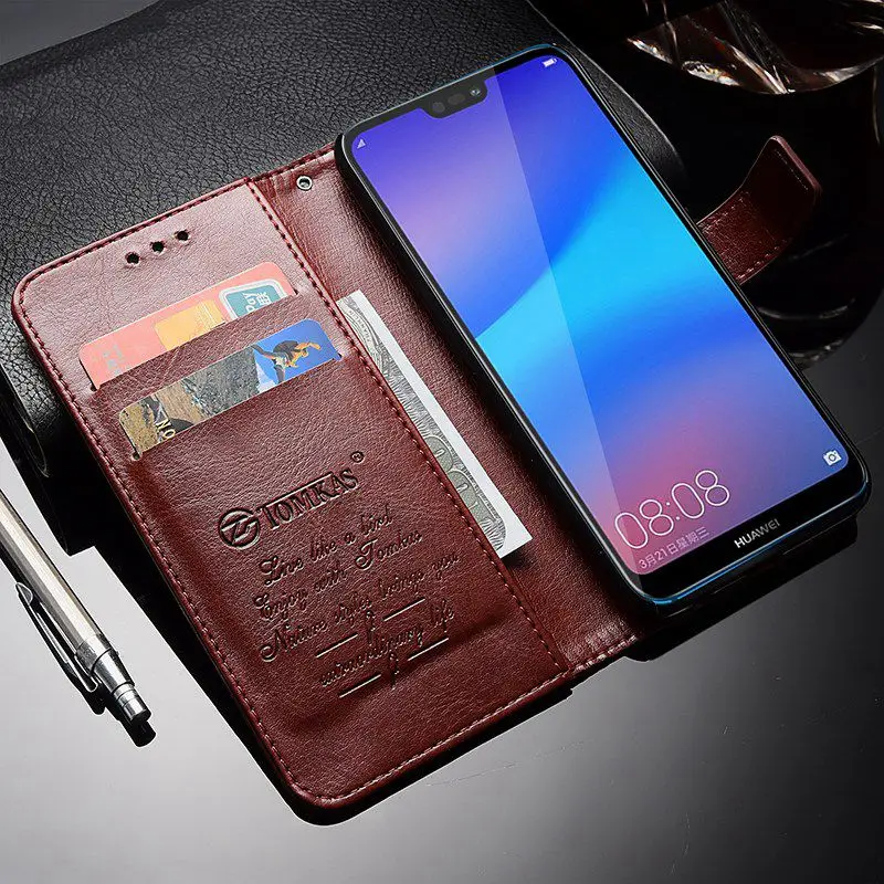 TOMKAS Wallet Case Huawei P20 P20 Pro P20 Lite Case Flip PU Leather Cover For Huawei P8 P9 Lite 2017 Case P Smart Enjoy 7S Case  (13)