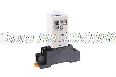 

10 set base + time timer relay 8pin H3Y-2 H3Y AC220V 5A 0.2min-5min 5min