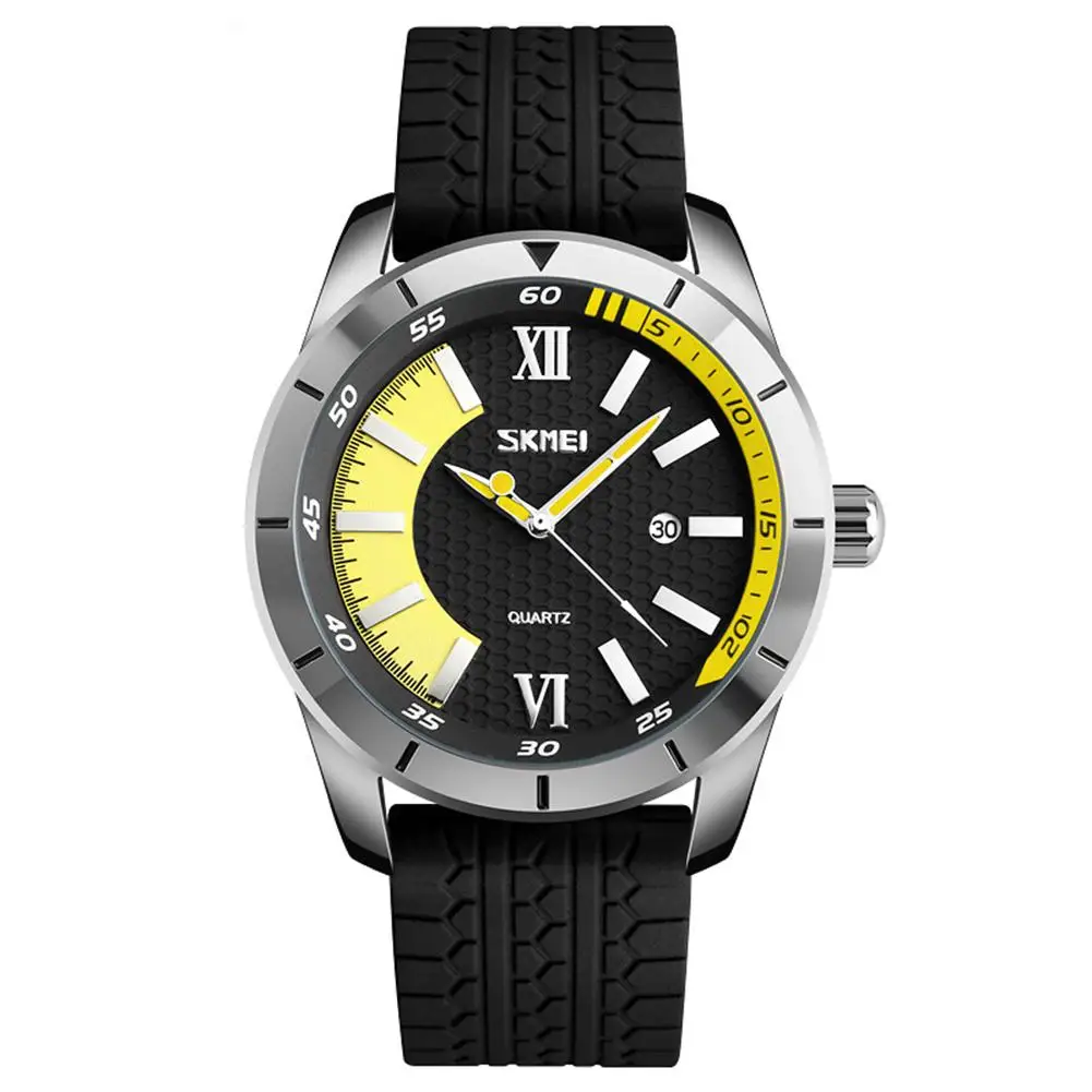 

Casual Roman Number Quartz Analog Men Business Office Waterproof Wrist Watch Quartz watch men Relojes