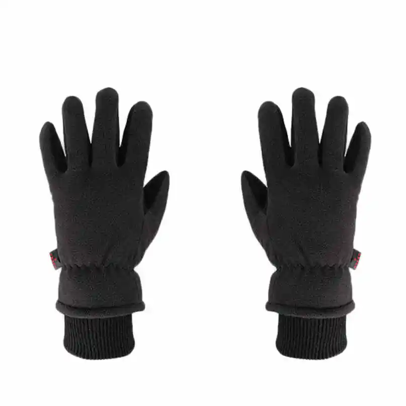 Ski Gloves Men Women Winter Warm Gloves -30 Celsius Thermal Outdoor Sports Deerskin Leather Soft Touch Screen windproof glove #2 (13)