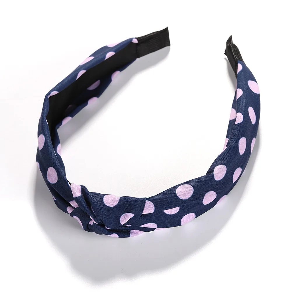 Miwens Za новые дизайнерские полимерные повязки для женщин элегантные акриловые повязки для волос Головные уборы Свадебные винтажные повязки на голову украшения - Цвет: 19