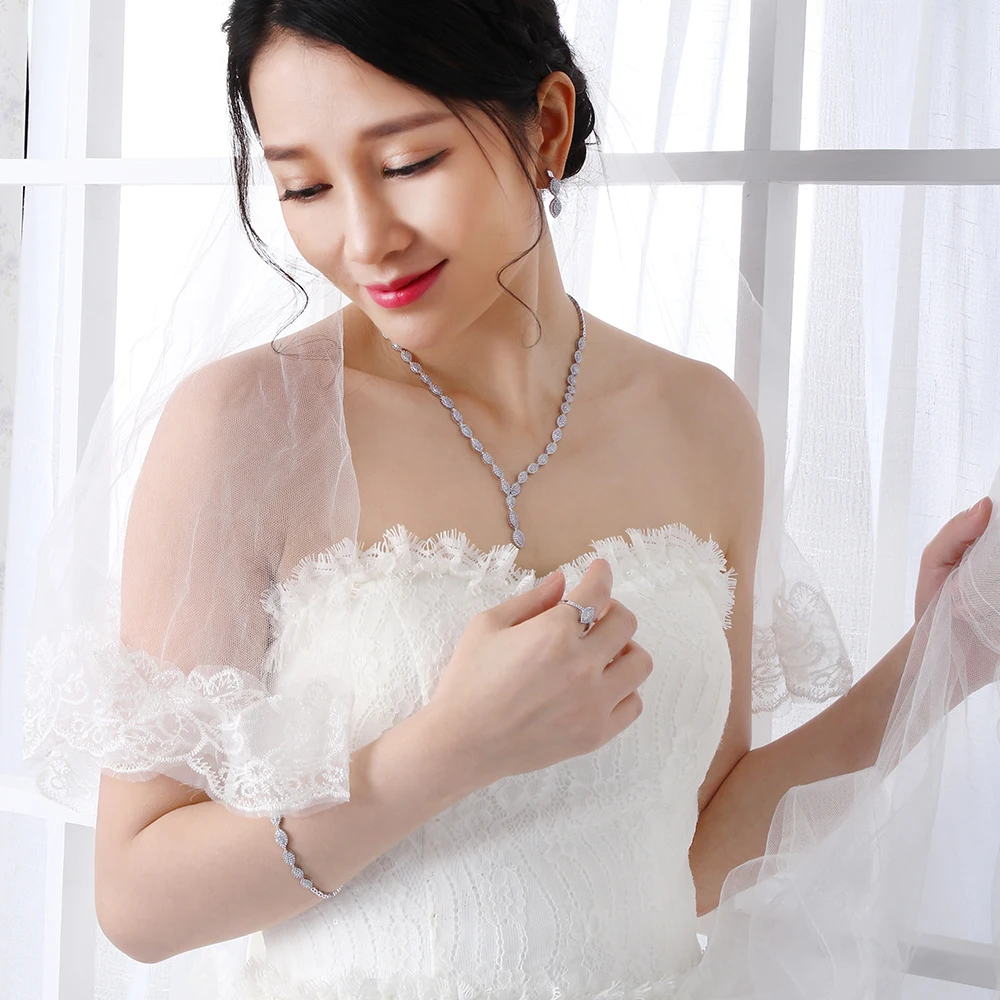 2018 spring bridal jewelry sets for wedding (4)