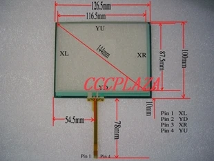 

Сенсорный экран AT056tn52 v.3 5,6, сенсорный экран at056tn53 v.1